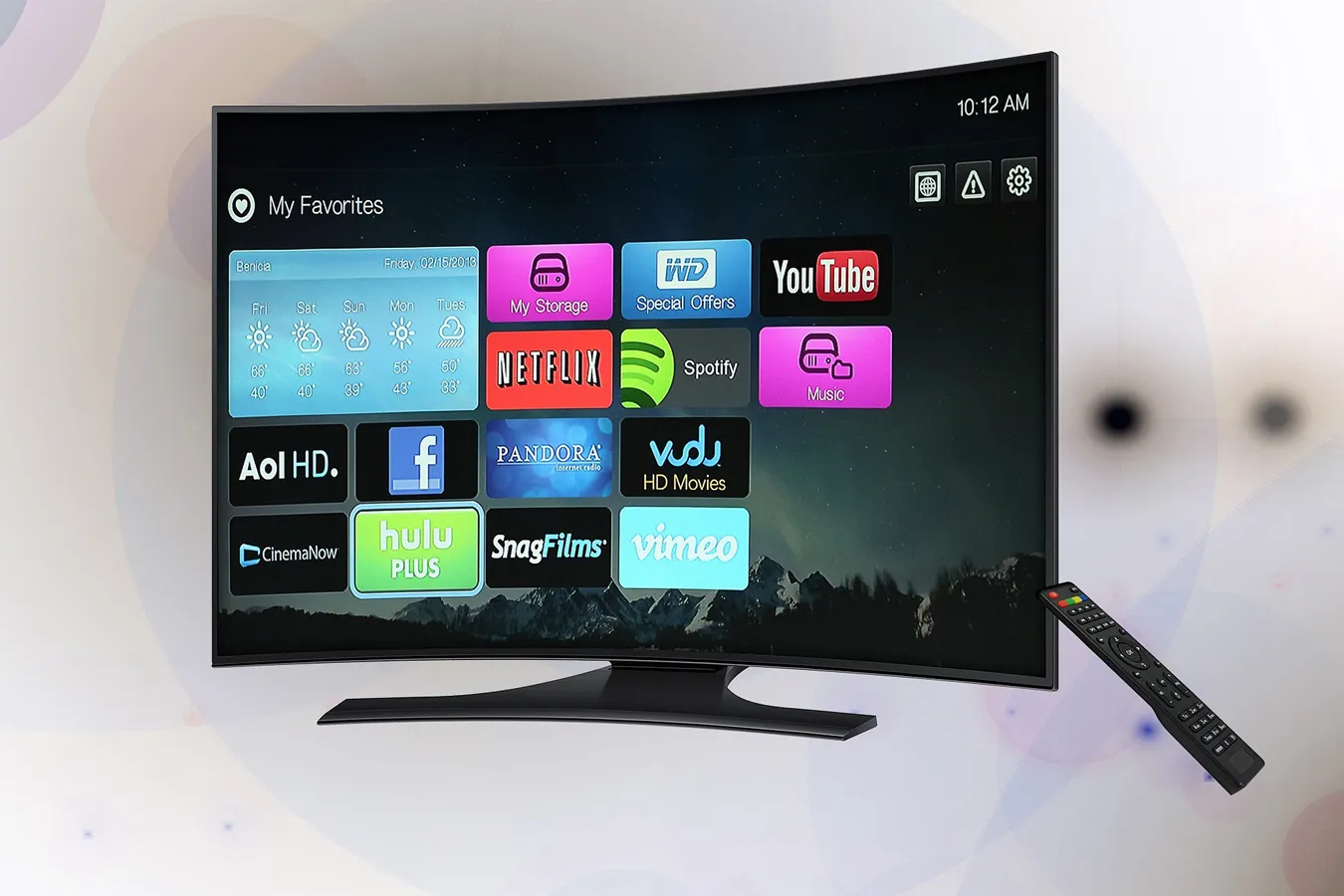 IPTV zonder buffering: stabiele serverinfrastructuur voor vloeiende live tv-uitzendingen Scherm met vloeiende 4K IPTV-stream zonder onderbrekingen via stabiele serververbinding