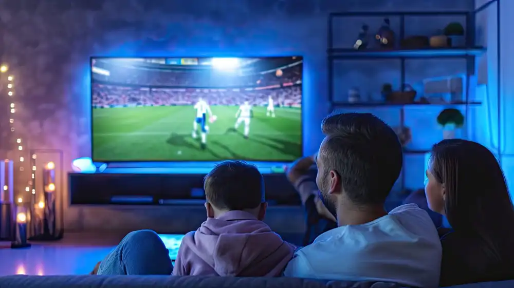 Relaxing binge-watching via official streaming apps in Europe